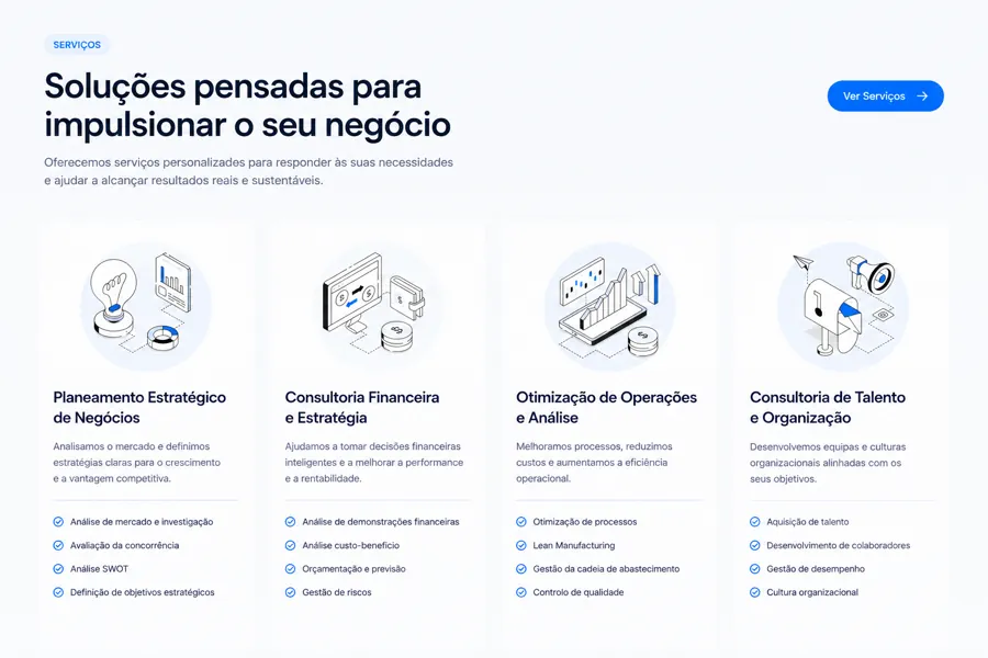 Serviços para Impulsionar Negócios