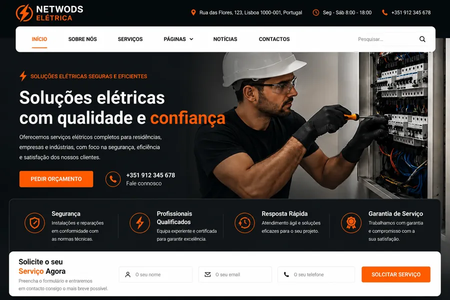 Soluções Elétricas com Confiança