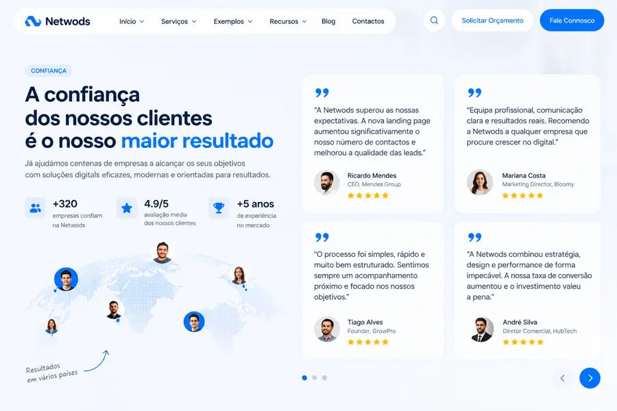 Testemunhos que Geram Resultados